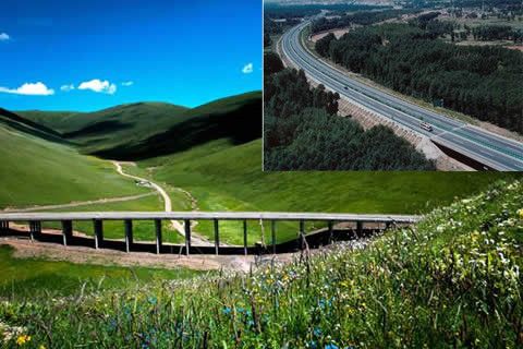 串起一串美景！華全發(fā)電機(jī)組點(diǎn)贊共玉高速通車運(yùn)營