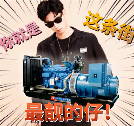 帶上華全發電機組,你就是這條街上最亮的仔!