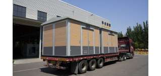 華全箱式變電站生產(chǎn)完成檢測合格，順利發(fā)貨